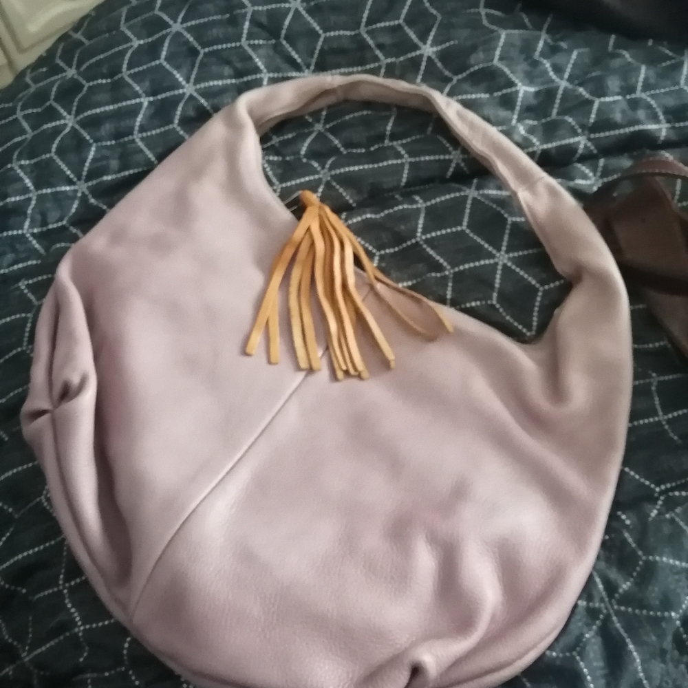Vintage leather Root's purse